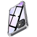 Pikkukuva 4 / 11: iPhone 12 - Floveme Silikonskal (Tjocka Hörn) Transparent