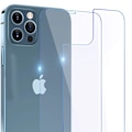 Miniatyrbilde 5 av 11: 3-in-1 Fram- & Baksida + Kameralins iPhone 12 Pro Max Transparent