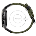Miniatyrbillede 10 af 11: Stilfuldt Nylonarmbånd - Samsung Galaxy Watch S3 Frontier Kaffe