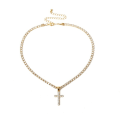Pikkukuva 9 / 9: Exklusivt H�g Kvalitet Kors Halsband Silver