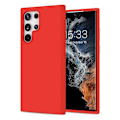 Pikkukuva 1 / 11: Samsung Galaxy S23 Ultra - Tyylikäs suojaava ohut kuori Red