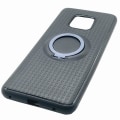 Miniatyrbillede 8 af 11: Skyddsskal med Ringhållare i Carbondesign - Huawei Mate 20 Pro Silver