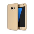 Miniatyrbild 1 av 11: Praktiskt Skyddsfodral för Galaxy S7 edge (2 delar) Guld