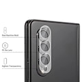 Pikkukuva 1 / 9: 3-PACK Samsung Galaxy Z Fold 4 Standard HD Kameralinsskydd Transparent