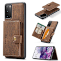 Miniatyrbillede 1 af 11: Samsung Galaxy S20 - Skal med Kortfack Brun
