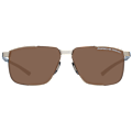 Pikkukuva 2 / 3: Porsche Design Solglasögon Herr P8680 B 61 Guld/Brun