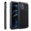 iPhone 13 Mini - HEAVY DUTY Skal i Aluminium Svart