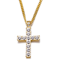 Pikkukuva 6 / 10: Stilrent Kors Halsband Guld
