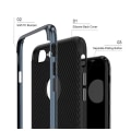 Pikkukuva 3 / 11: Stilrent skal till iPhone 6/6S från FLOVEME's (CARBON-serie) Silver
