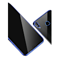 Pikkukuva 9 / 11: Samsung Galaxy A40 - Skyddande Silikonskal med Ringh�llare Guld