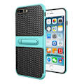 Pikkukuva 1 / 11: iPhone 8 Plus - Skyddsskal med Kickstand från LEMAN Grön
