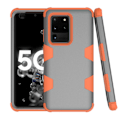 Pikkukuva 1 / 11: Samsung Galaxy S20 Ultra - Skyddsskal LEMAN Orange Grå/Orange