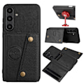 Pikkukuva 5 / 11: Samsung Galaxy S24 FE - Skal med Retro Design & Smarta Funktioner Svart