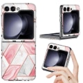 Pikkukuva 7 / 11: Samsung Galaxy Z Flip 5 - Marmor Skal i Stilren Design Purple