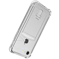 Pikkukuva 7 / 8: Huolellisesti suunniteltu suojakotelo korttikotelolla - iPhone 8 Transparent