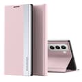 Samsung Galaxy S24 Case - Spegelfinish & Elegant Design med Kickstand Rosa