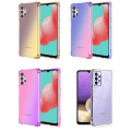 Miniatyrbillede 8 af 11: Samsung Galaxy A32 - Stødabsorberende Silikone Cover Svart/Guld