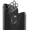 Miniatyrbilde 3 av 11: Högkvalitativt HD-Clear Ultratunt Kameralinsskydd iPhone 12 Pro Transparent