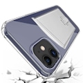 Miniatyrbilde 10 av 11: iPhone 12 Mini - Skal med Kortfack & Mjukt Sk�rmskydd Transparent