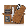 Miniatyrbild 9 av 11: Samsung Galaxy S21 Plus - 2-1 Plånboksfodral Brun