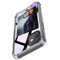 Miniatyrbild 9 av 11: iPhone 12 Mini - Skal med Kortfack & Mjukt Sk�rmskydd Transparent
