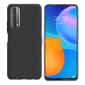Miniatyrbillede 1 af 5: Huawei P Smart 2021 - Skyddande Stilrent Silikonskal Svart