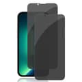 3-PACK iPhone 14 Anti-Spy Skärmskydd HD 0,3mm Svart