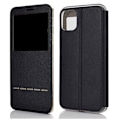 Miniatyrbilde 1 av 11: iPhone 11 Pro Max - Praktiskt Fodral Svarsfunktion Fönster Svart