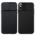 Miniatyrbilde 9 av 11: iPhone XS Max - Stilrent Skal med Kamera Skydd Ljusblå