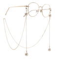 Pikkukuva 6 / 10: Glasögonsnöre Pärl Design (Senilsnöre) Guld