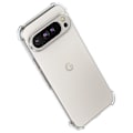 Pikkukuva 10 / 11: Google Pixel 9 Pro - Slimmat Silikon Skal med Effektiv Stötabsorption Rosa/Grön