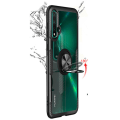 Miniatyrbilde 8 av 11: Huawei Nova 5T - Stilrent Skal med Ringhållare Blå