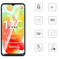 Miniatyrbillede 5 af 11: Xiaomi Redmi 12C - 1 Set Kamera+Skärmskydd Standard HD 0,3mm Transparent