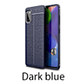 Pikkukuva 9 / 11: Samsung Galaxy A41 - Litchi-Läder Design Skal Mörkblå