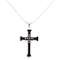 Miniatyrbillede 3 af 11: Exklusivt Stilrent Kors Halsband Silver