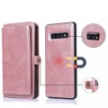 Miniatyrbild 10 av 11: Samsung Galaxy S10 Plus - Smart Plånboksfodral Roséguld