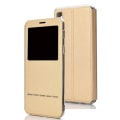 Pikkukuva 7 / 8: Smartfodral med Fönster & Svarsfunktion - Samsung Galaxy A7 2018 Rosaröd Rosaröd