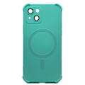 Pikkukuva 1 / 11: iPhone 13 - Silikonskal med Magnetiskt Stötskydd Mint