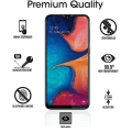 Miniatyrbilde 5 av 11: Samsung A70 3-PACK Anti-Spy 2.5D Skärmskydd Ram 9H