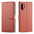 Pikkukuva 1 / 11: Samsung Galaxy Note10+ - Smidigt Plånboksfodral från Yazunshi Brun Brun