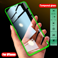 Pikkukuva 7 / 11: iPhone 12 pro max Skärmskydd Självlysande Ram 9H 0,3mm Självlysande