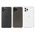 Miniatyrbillede 1 af 11: iPhone 11 - Genomtänkt Tunt Floveme Skyddsskal Grå