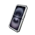 Miniatyrbild 4 av 11: iPhone 16 Plus - HEAVY DUTY Skal i Aluminium Silver