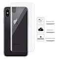 Pikkukuva 9 / 11: iPhone X/XS 2-PACK Sk�rmskydd Fram- & Baksida 9H Nano-Soft Transparent/Genomskinlig