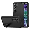Pikkukuva 4 / 11: Galaxy S24 Plus - Stilrent Armor Duty Kickstand Skyddsskal Svart