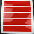 Pikkukuva 6 / 11: 2-PACK Effektfullt Reflex Remsor Fluorescerande Gul