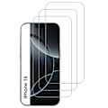 Miniatyrbillede 2 af 11: 2-Pack iPhone 16 Skärmskydd Standard HD 0,3mm -  Kristallklart Skydd!