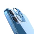 iPhone 12 Mini Aluminiumlegeringsram Kameralinsskydd Mörkblå