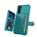 Pikkukuva 7 / 11: Samsung Galaxy S21 - Skyddsskal med Korthållare Grön