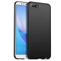 Miniatyrbilde 1 av 6: Huawei Y6 2018 - Stilrent Skyddande (Nillkin) Silikonskal Svart